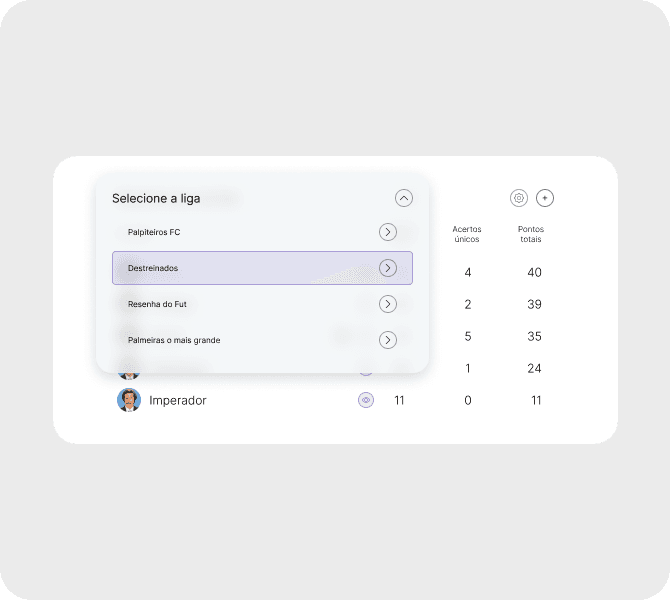 App em um celular